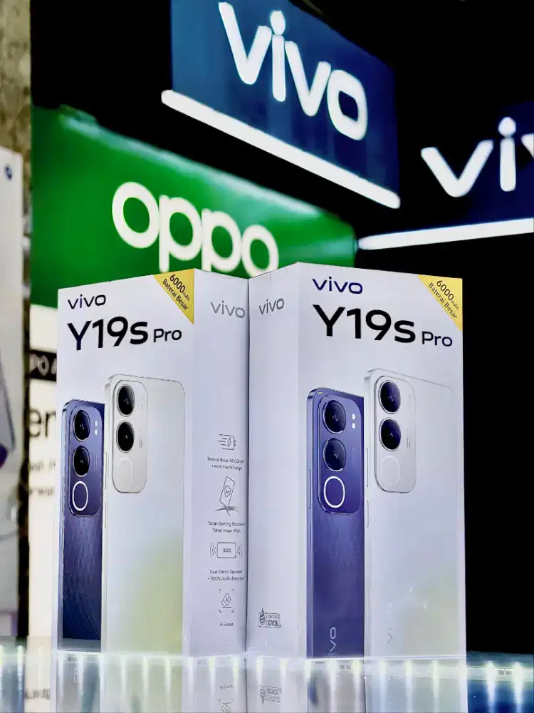 Vivo Y19s Pro 12/128 Promo Harga New Segel Garansi Resmi Vivo Free COD