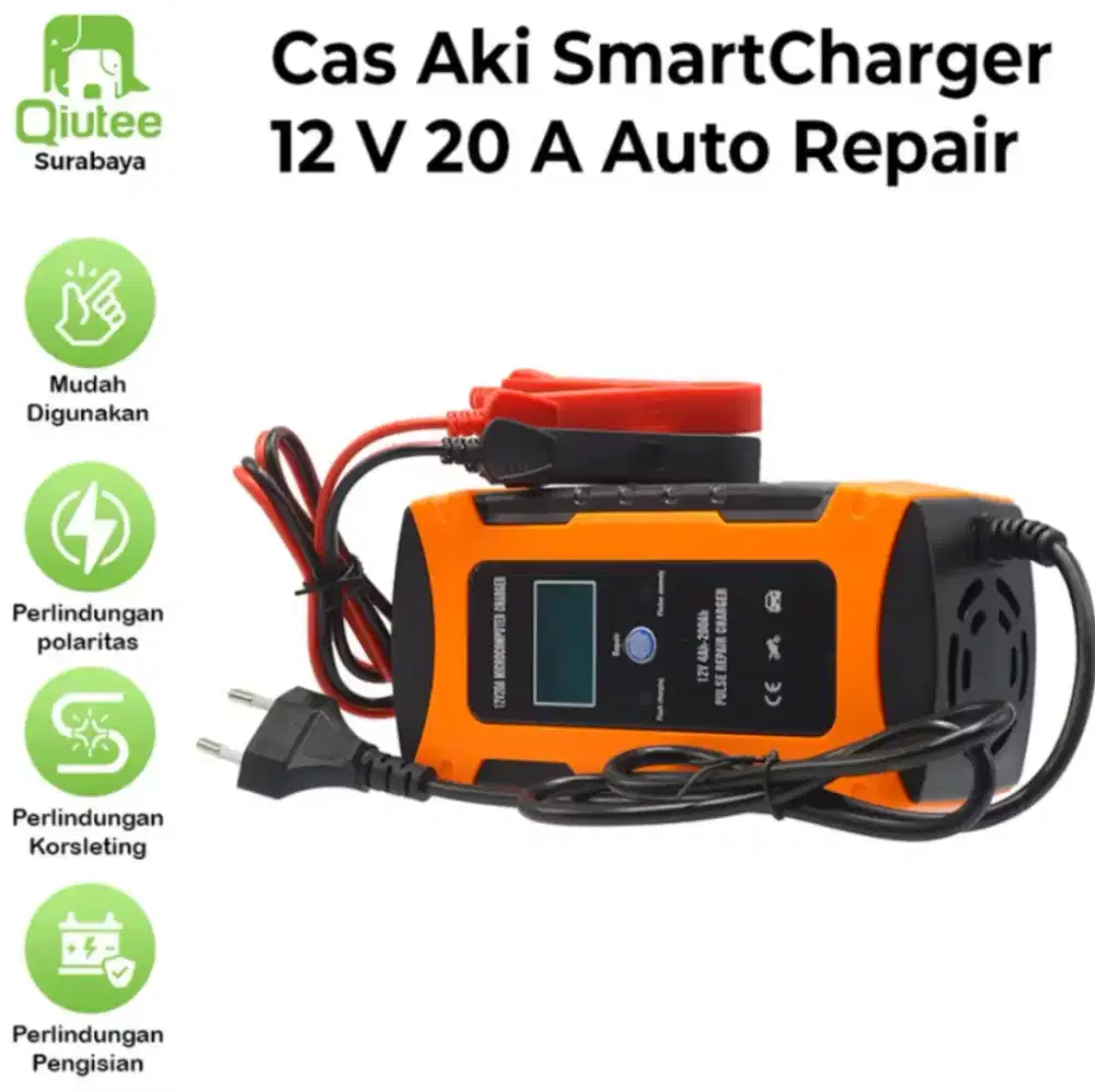 Charger aki mobil ces aki accu 20 Ampere