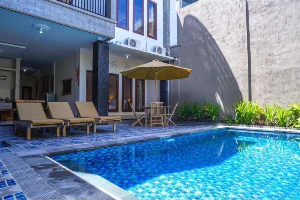 Di kontrakan rumah  jalan Tukad Badung, DPS, Bali