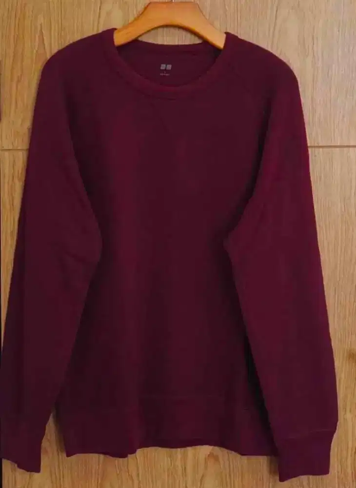 Sweater maroon like new Uniqlo L