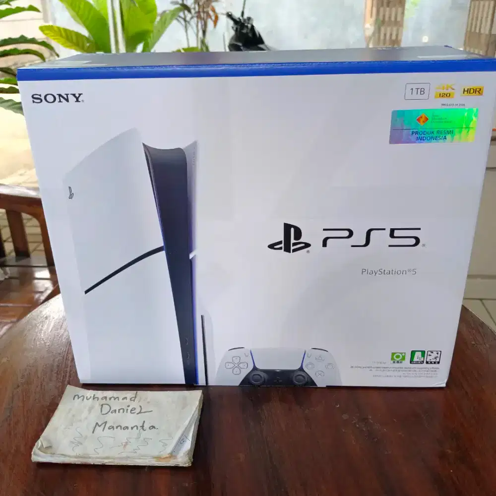 NEW SEGEL BNIB Ps5 slim disc 1TB cfi-2118A resmi indo, playstation