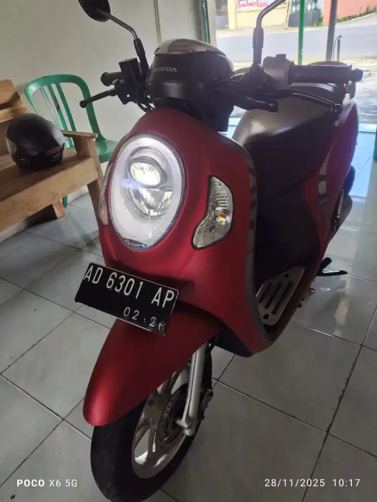 Bu jual scoopy 2021 kondisi mulus siap pakai