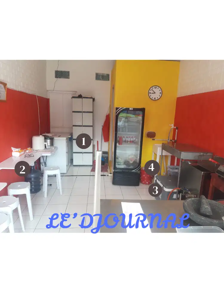 1 Set Perlengkapan Jualan/Rumah Tangga. Bekas Jualan Fried Chicken.