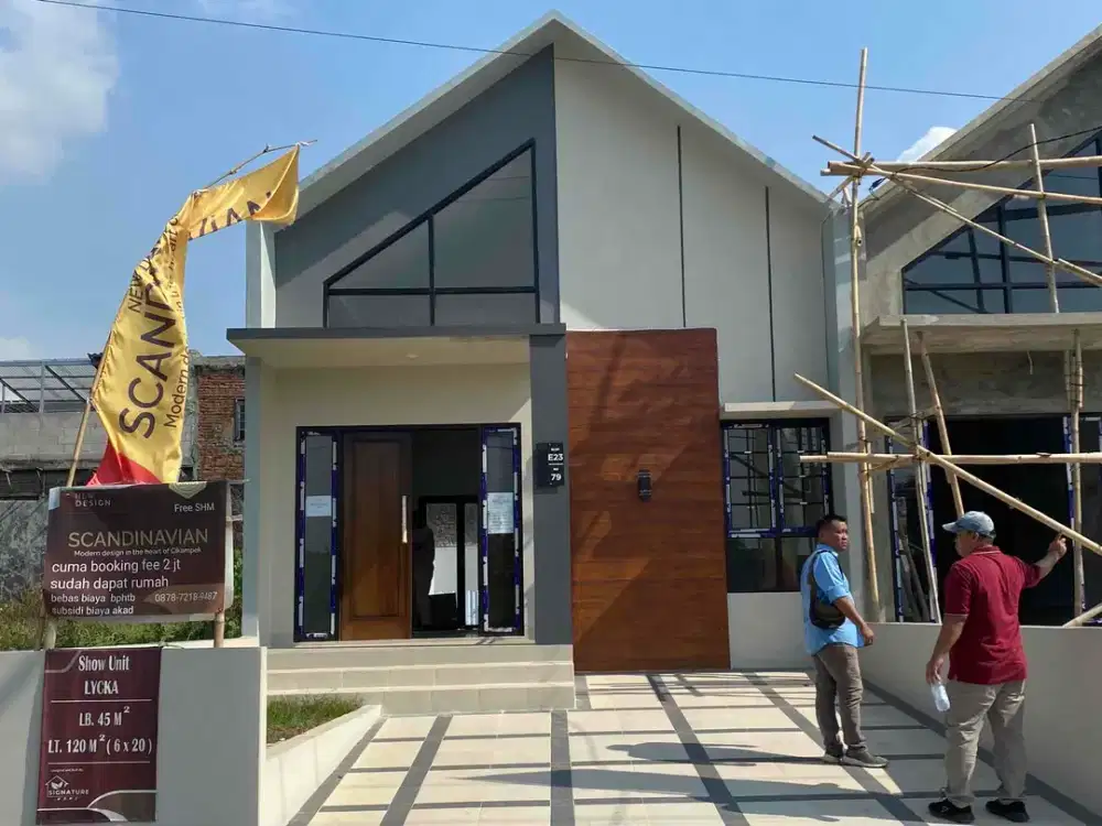 Rumah Scandinavian Cikampek UM 2JT All In