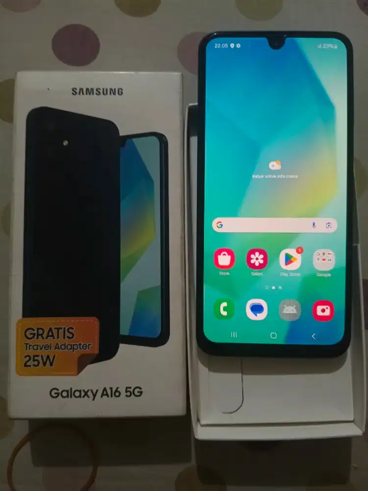 samsung A16 5G ram 8/256 fulset mulus