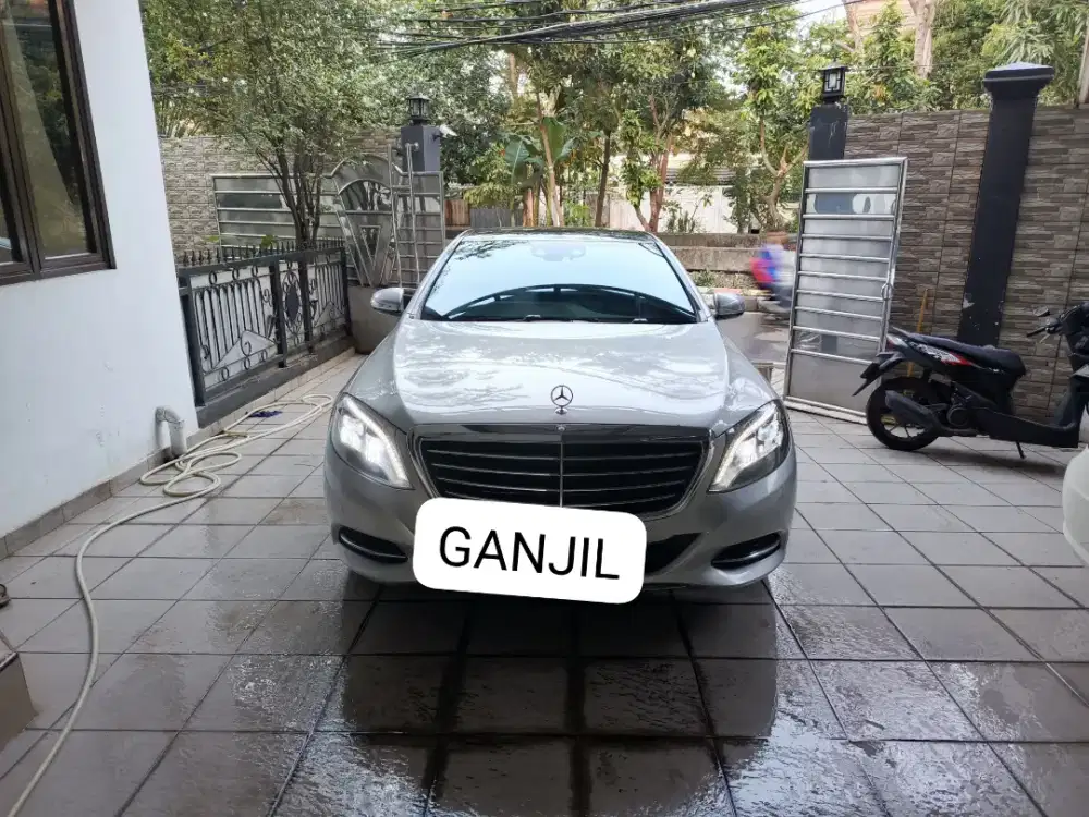 Mercy s400 tahun 2015 full original sangat terawat plat 1 Digit