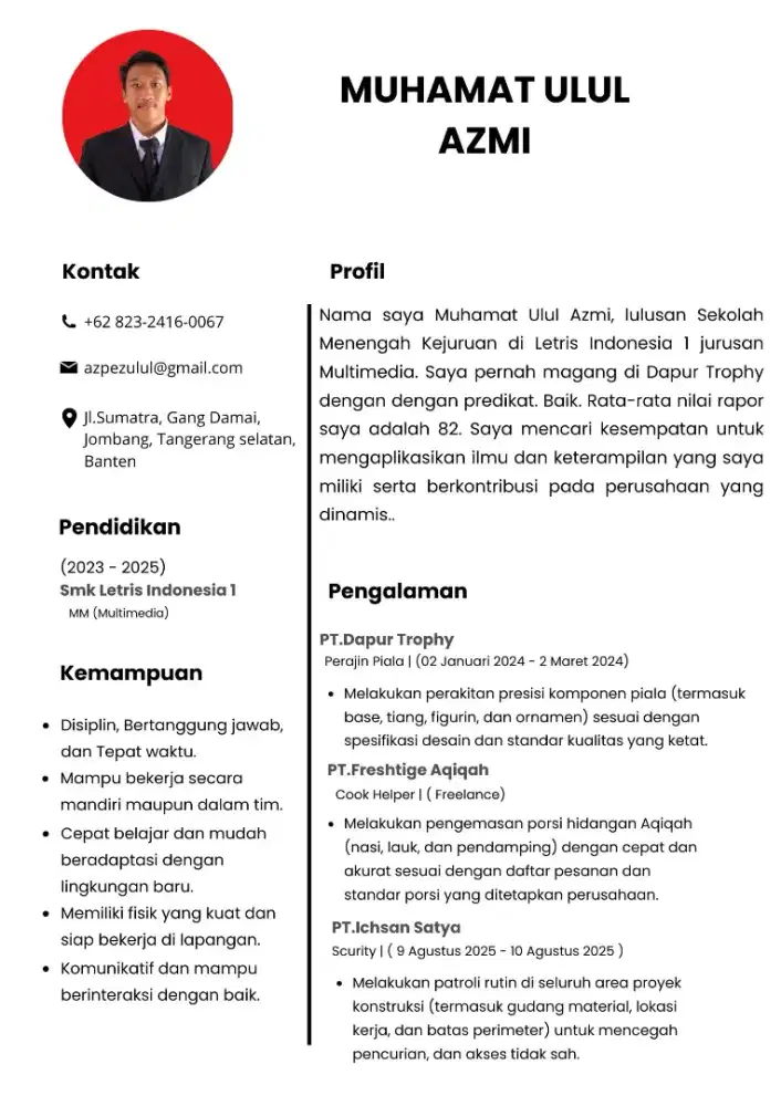 Sedang mencari lowongan kerja untuk lulusan baru