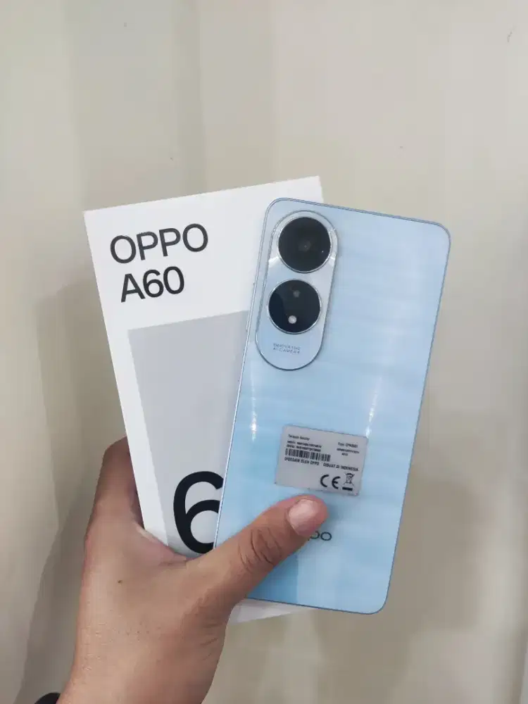 Oppo a60 ram 8/128 second