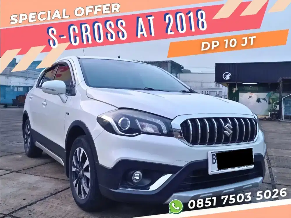 DP 9 JT SAJA - S-CROSS AT MATIC A/T 2018 PUTIH