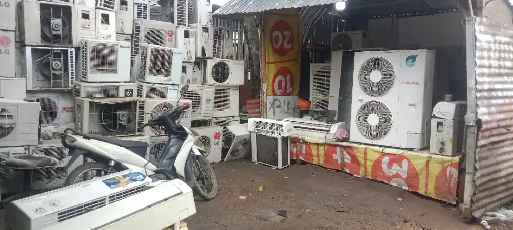 Terima ac rusak atau mati total