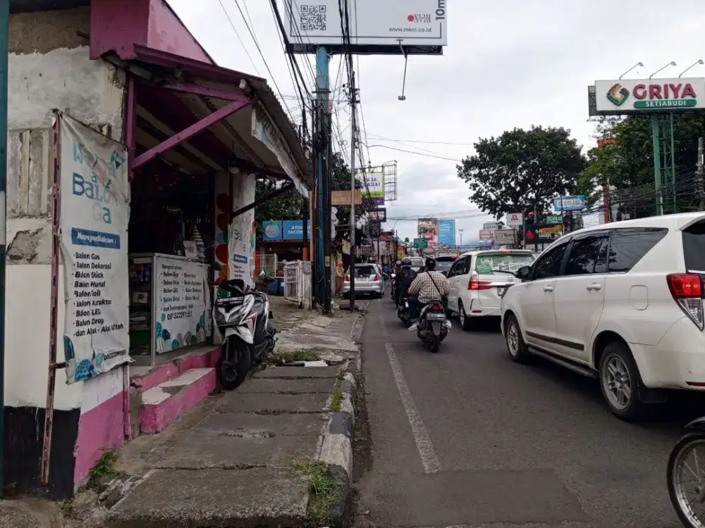 Murah! Tanah Strategis Murah Setengah NJOP Di Mainroad Setiabudi Gegerkalong Bandung