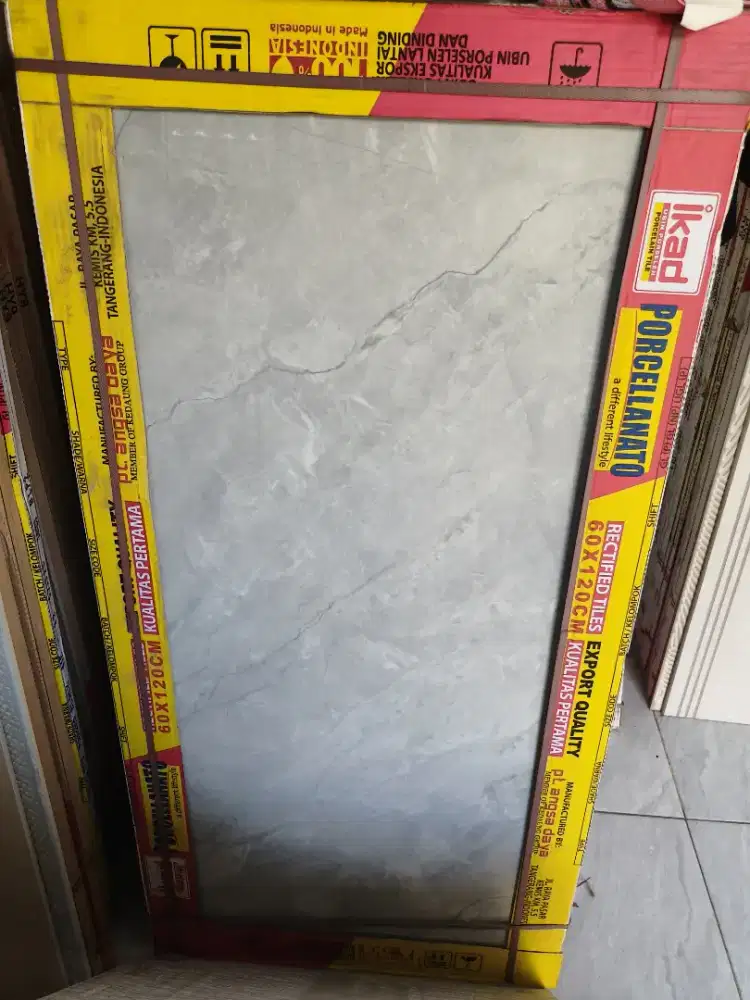 Granit 60x120 abu abu murah bgt kw1