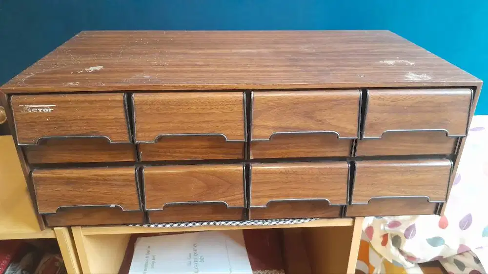 Kotak Kaset Victor (Antik) tahun 1980an