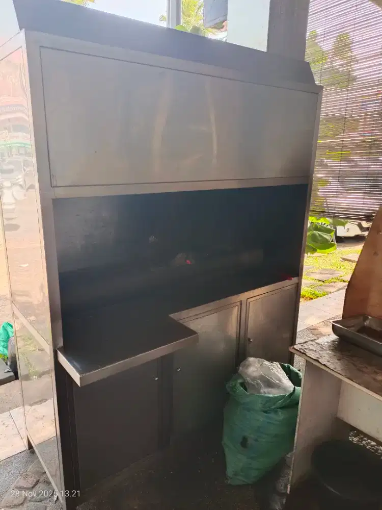 Stainless tempat panggang