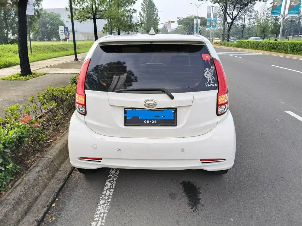 Daihatsu Sirion 2011 manual warna putih KM 168 rb