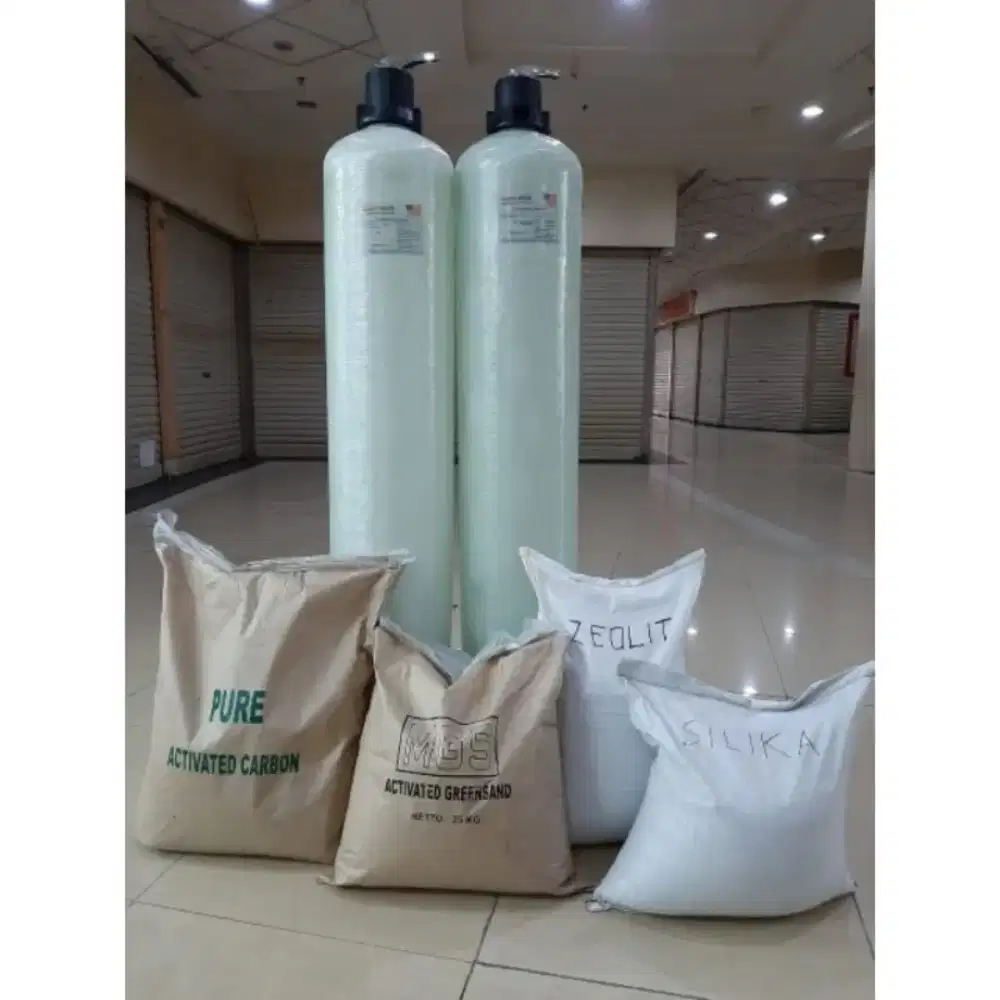 Paket 2 tabung filter air + jasa pasang
