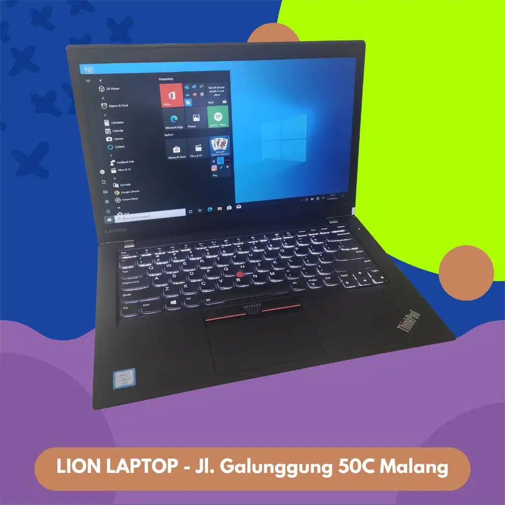 RAM 8GB SSD 256GB Core i5 Touchscreen SLIM Lenovo Thinkpad T470s [01|1