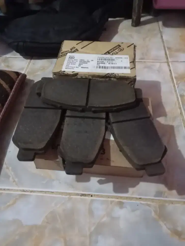 Kampas rem depan mobil velos 2022 ori copotan