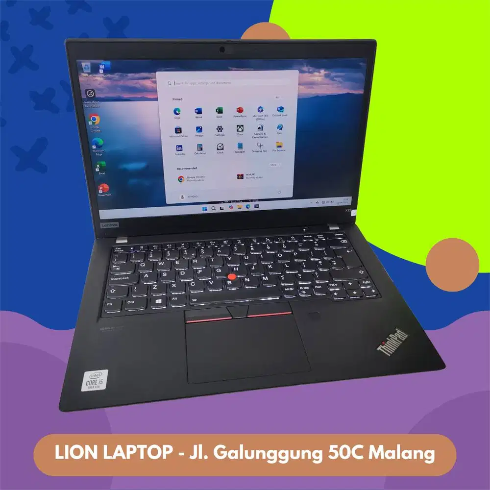 Core i5 Gen 10 slim mulus RAM 8GB SSD 256 Lenovo Thinkpad X13 [01|12]