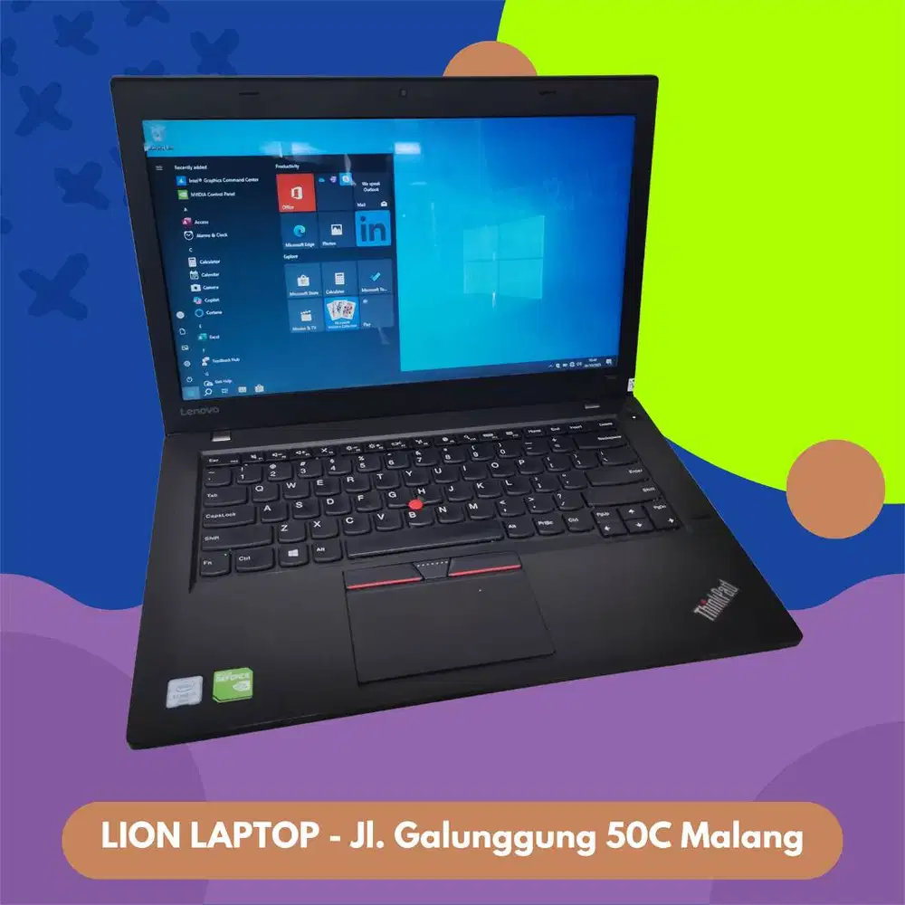 Double VGA Core i7 RAM 8GB Lenovo Thinkpad T460 [01|12]