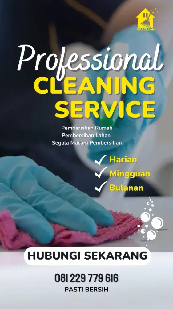 Jasa Bersih-bersih dan perbaikan ringan