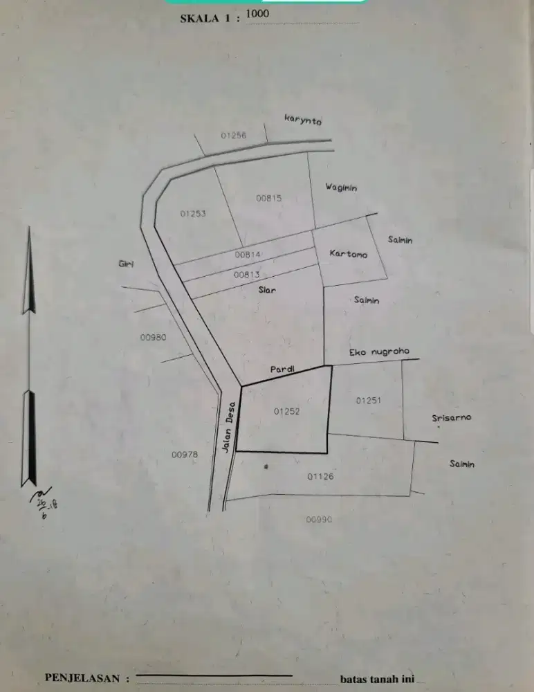 Tanah lokasi dekat wisata merbabu park