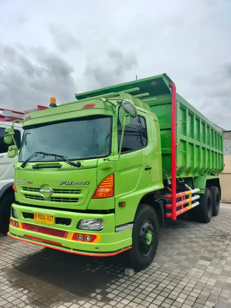 Truk Dump Hino 500 FM260TI Indeks 24 Tronton 6x4 Th. 2015
