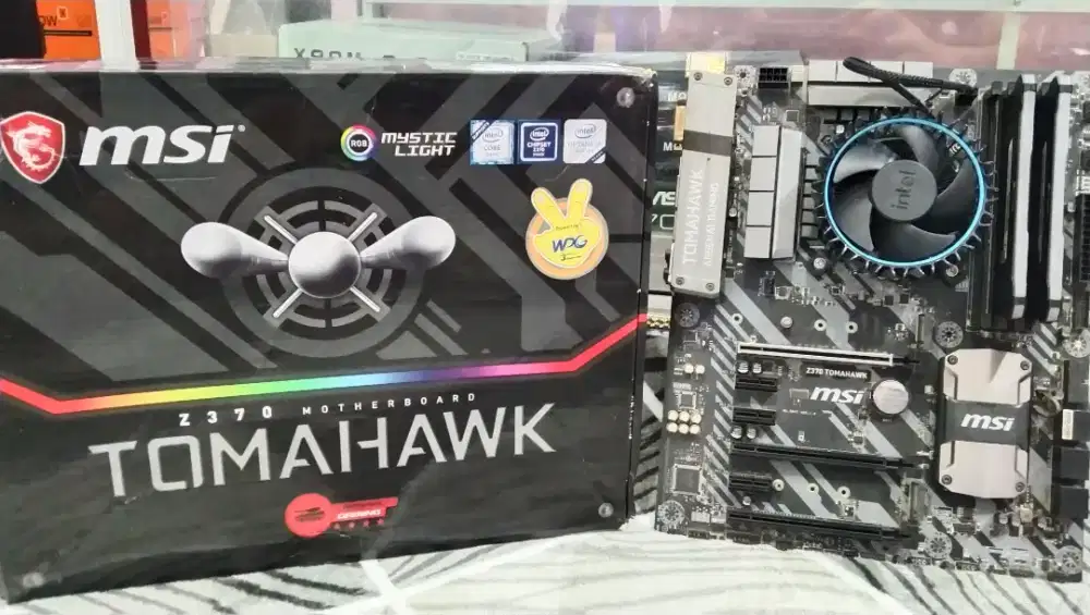 MSI Z370 Tomahawk Fullset RGB on