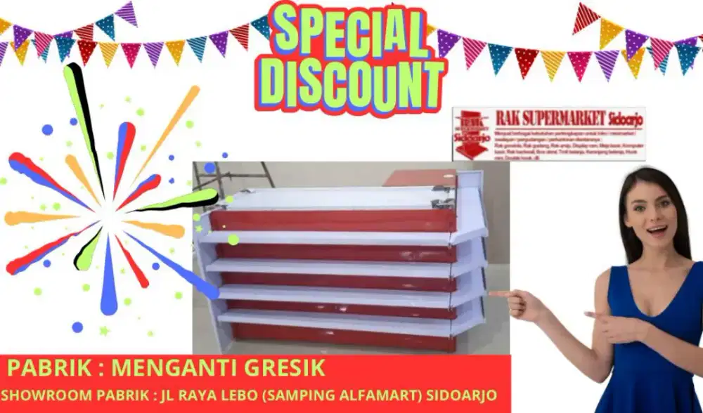 Meja kasir supermarket