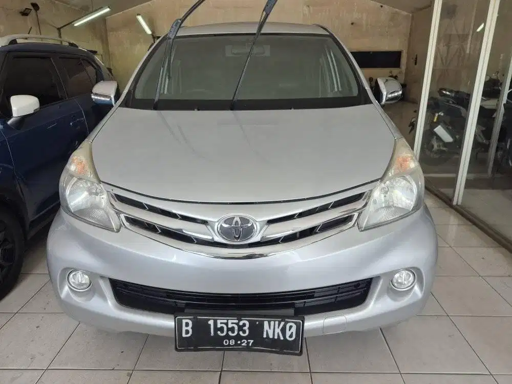 TOYOTA AVANZA G MATIC 2012 SILVER