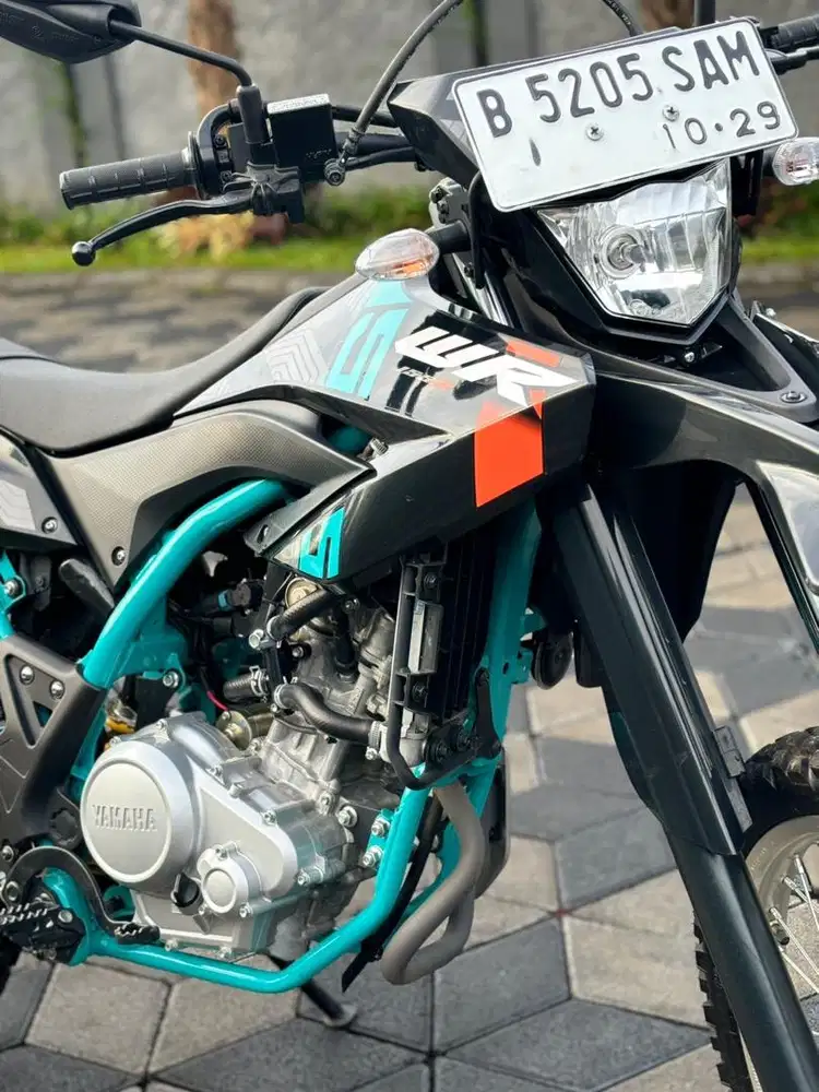 Yamaha WR 155 thn 2024 Hitam Biru Odo 700 Koko Motor