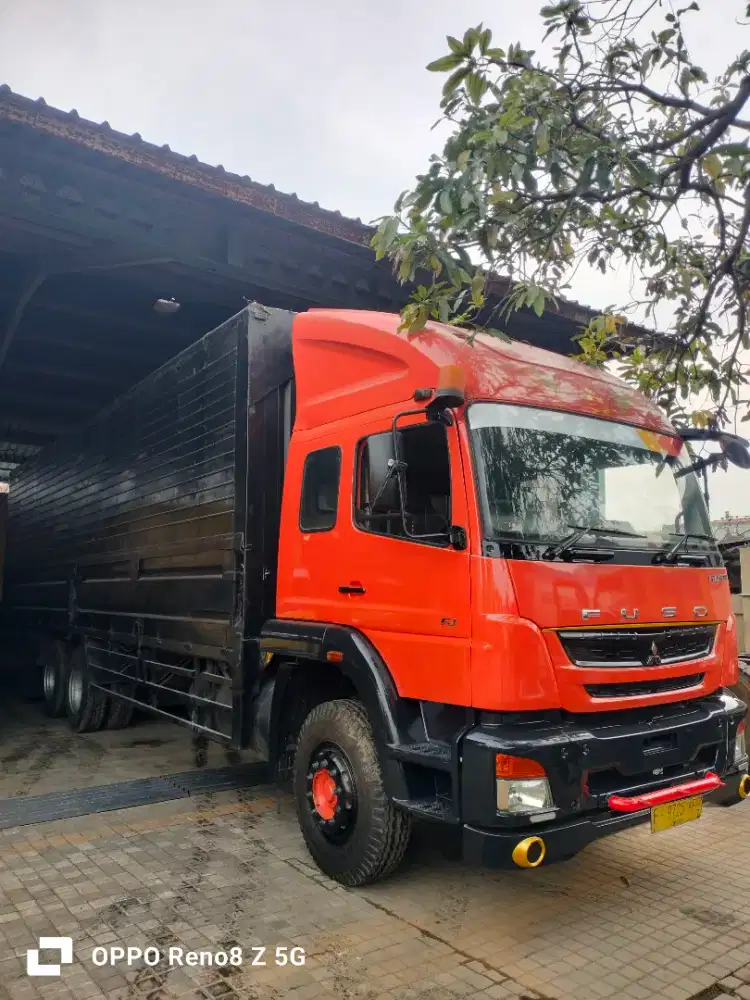 TRUK WINGBOX MITSUBISHI FUSO FJ2523 TRONTON 6X2 TH. 2015