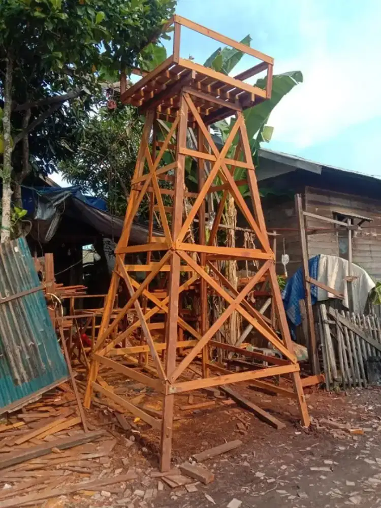 Tower tandon menara ulin 4 mtr