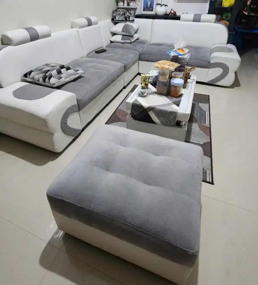 SOFA + MEJA RUANG TAMU 1 SET