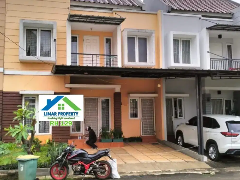 Rumah 2 Lantai Siap Huni dan Strategis di Raffles Hills Cibubur