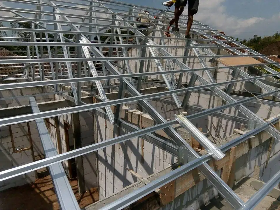 Struktur Baja Ringan Kuat dan AMAN BIMA TRUSS Ahlinya Dan GARANSI 10TH