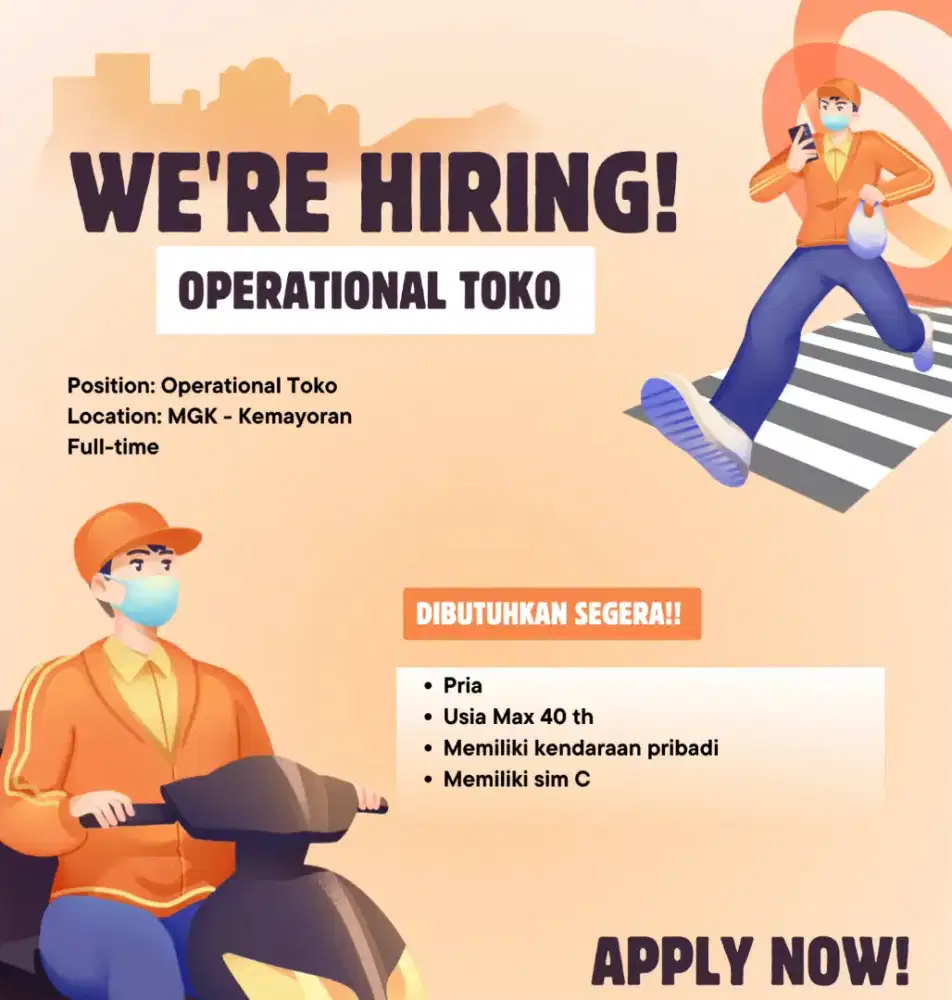KURIR / OPERATIONAL TOKO