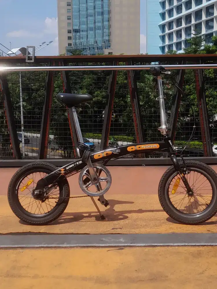 Sepeda lipat united norm frame Alloy 16 inches