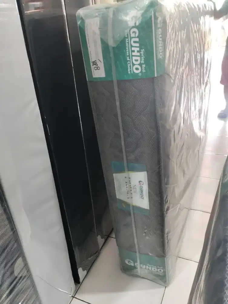 Spring bed gudho + divan sandaran ukuran 160
