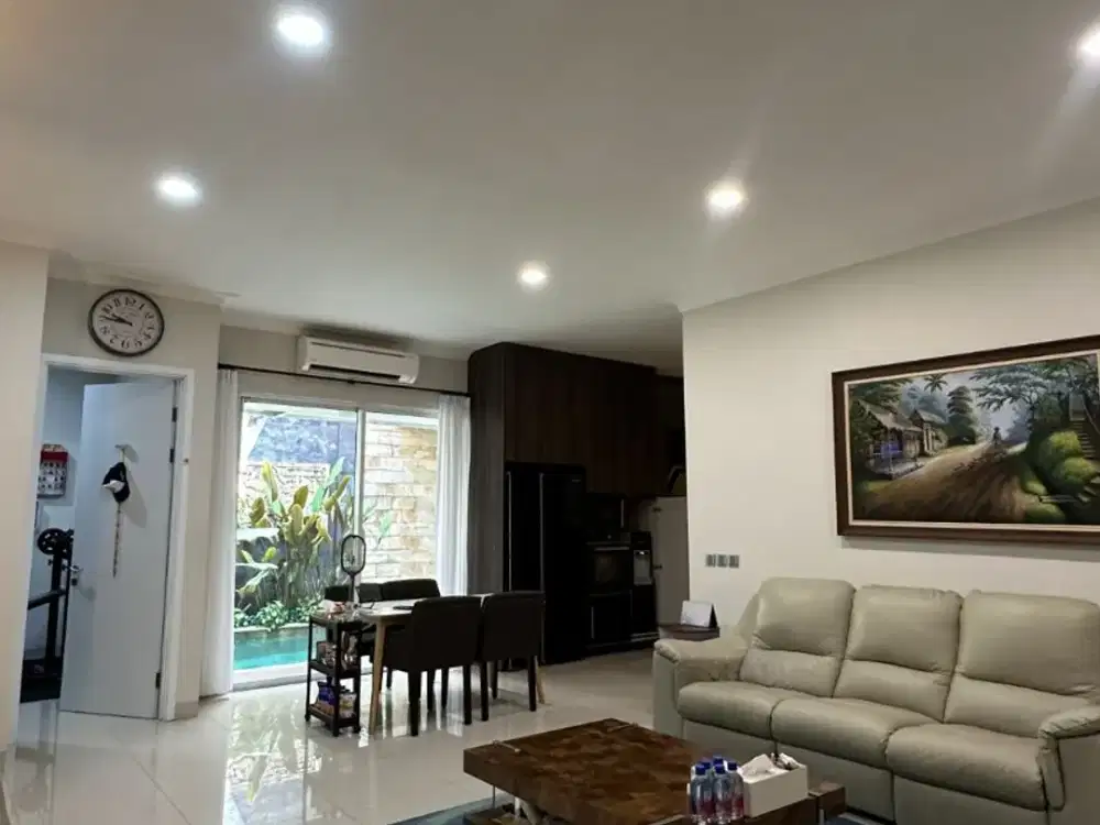 Rumah Private Pool Semi Furnished The Eminent Cluster Vivacia - BSD