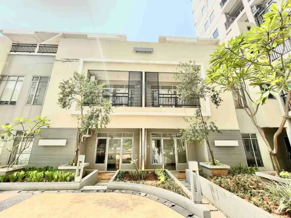 WTS – Townhouse 3 Lantai + Basement Gandeng 2 Unit di Apartemen Maple Park Sunter, Jakut