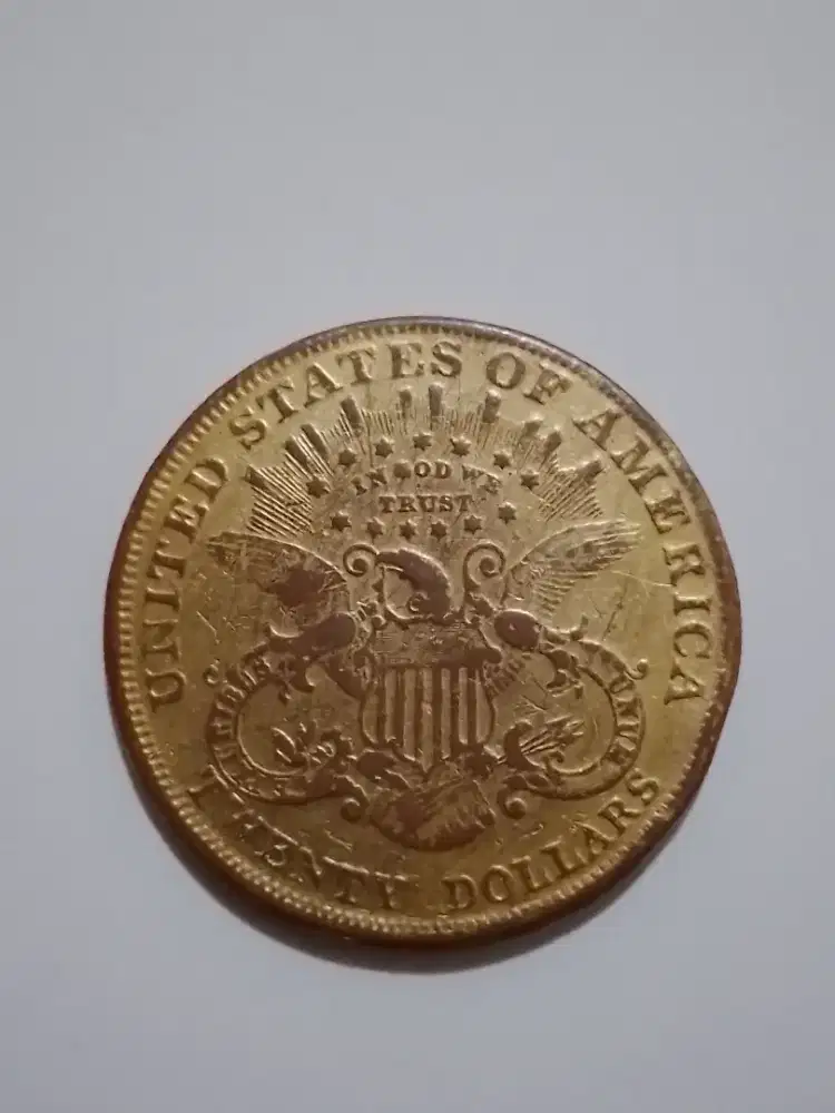 twenty dollar 1904 gold coin