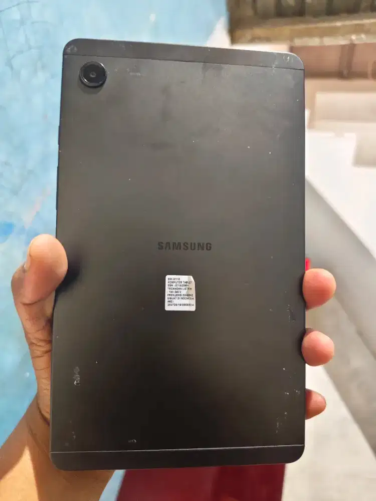 Jual Tab samsung A9 ram 4 internal 64 sim card