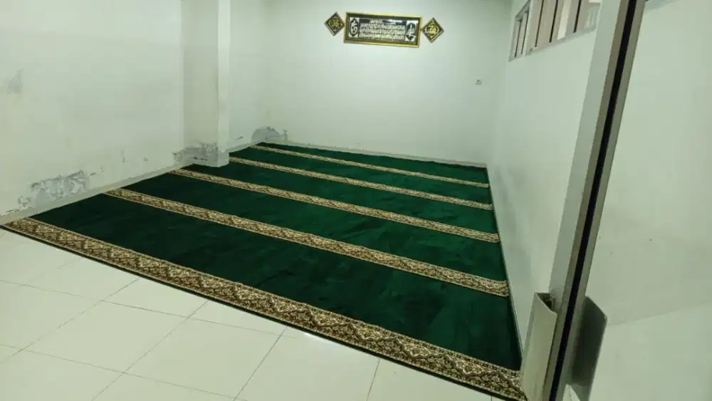 Tersedia Karpet sajadah Masjid import pembelian menyesuaikan kebutuhan
