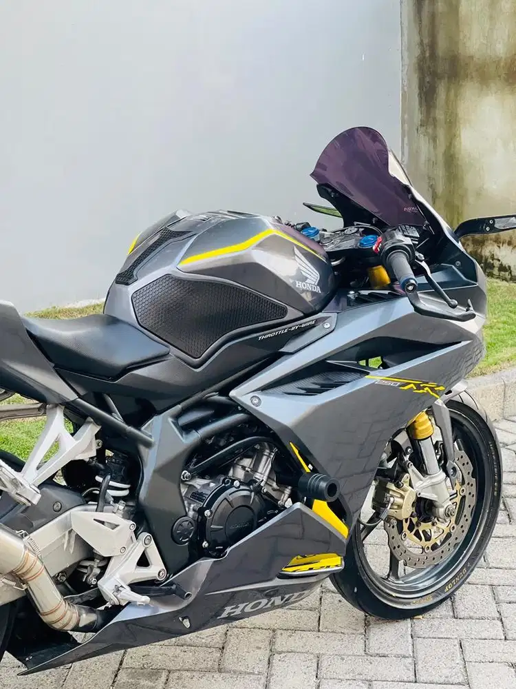 Honda cbr250rr grey 2017 cbr 250rr non abs cbr250 rr honda cbr 250 rr