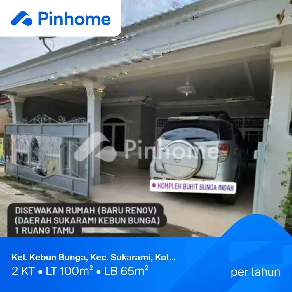 DISEWAKAN RUMAH FULL FURNISH KEBUN BUNGA KM 9 PALEMBANG