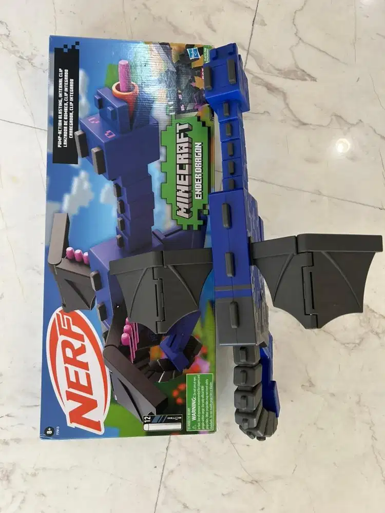 Nerf gun dengan box