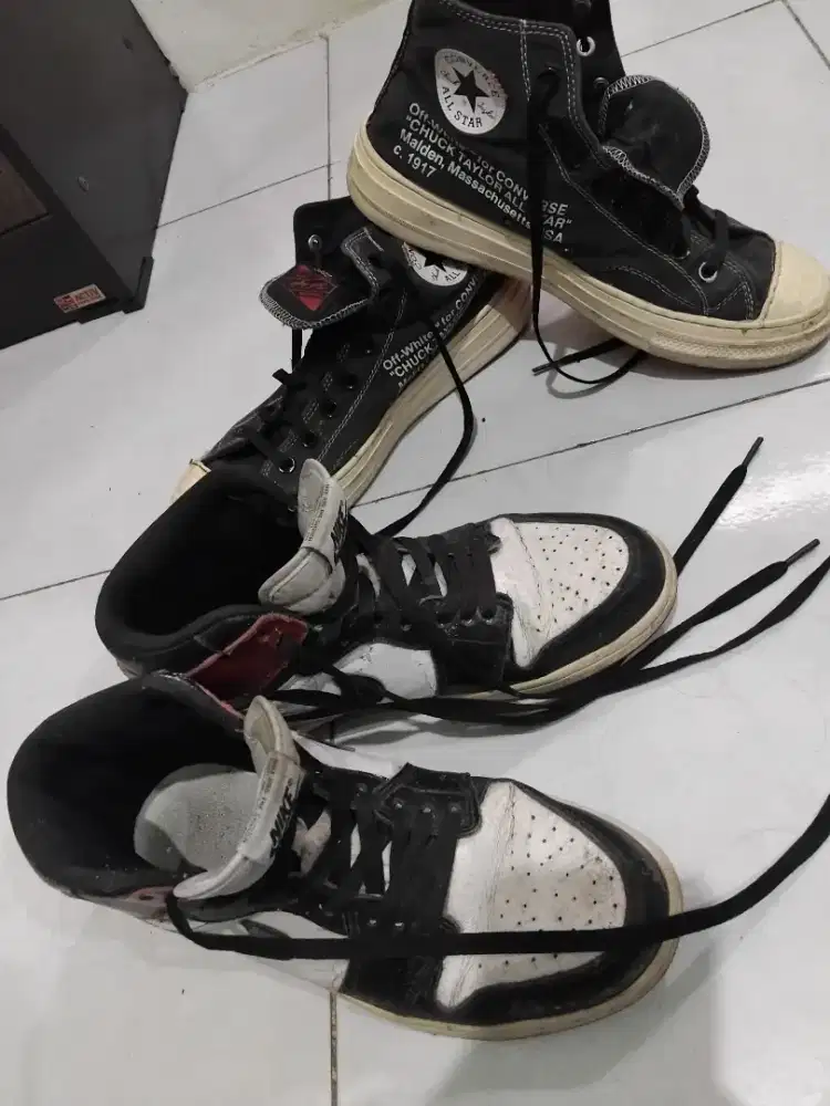 Borongan nike dan converse
