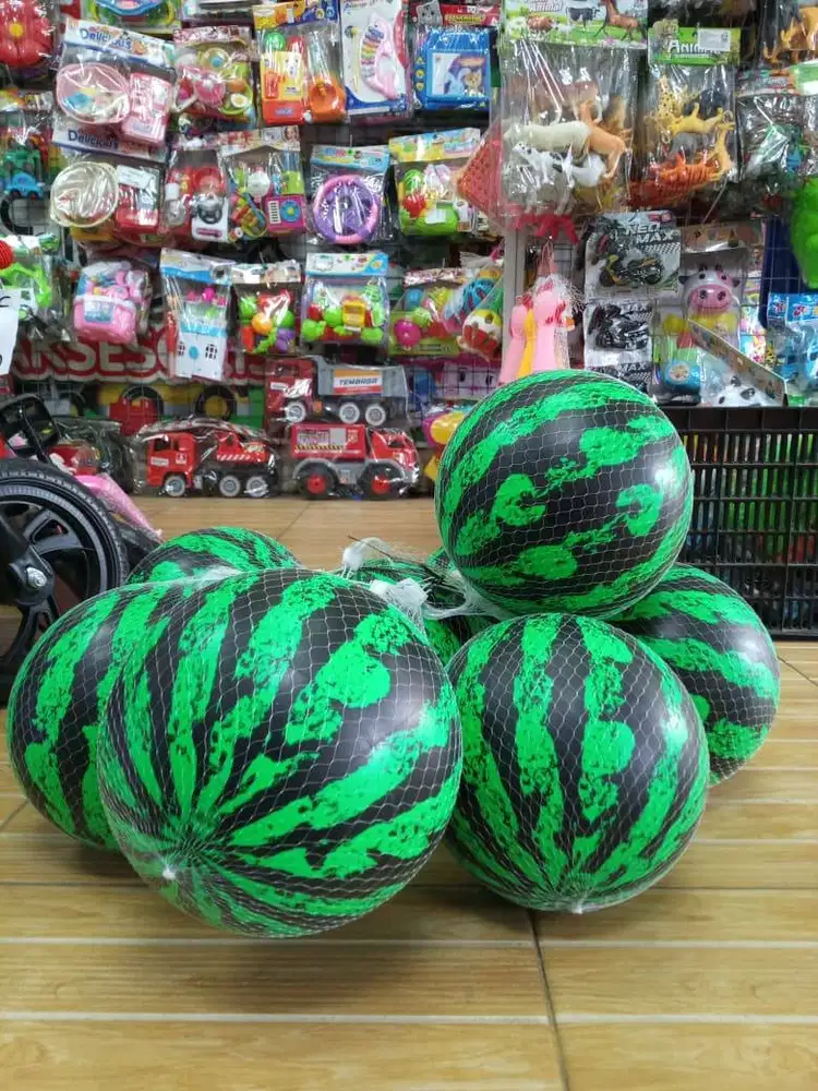 mainan anak bola semangka