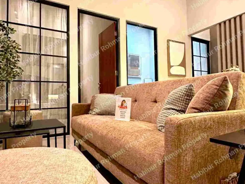 rumah cantik siap huni di bandulan jalan 8 m dekat dieng dan arah alun alun malang kota plus furniture